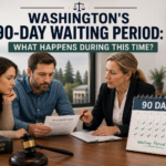Washington's 90-Day Waiting Period divorce timeline explained by a Seattle family law attorney