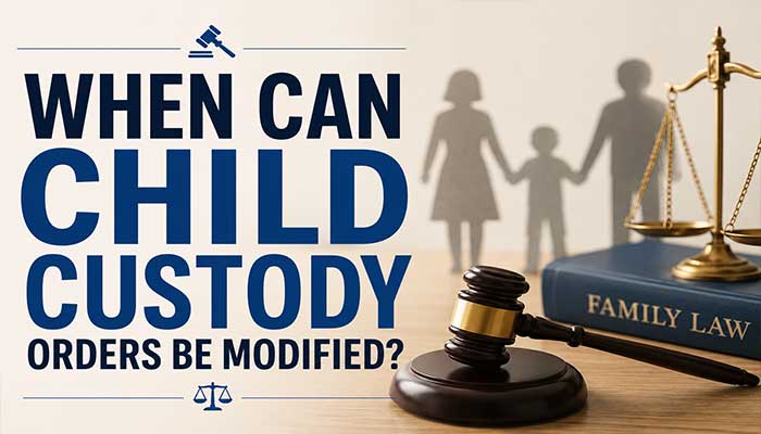 When Can Child Custody Orders Be Modified in Washington family court proceedings